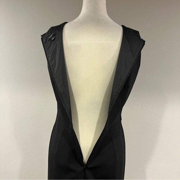 Ann Taylor Elegant Black Sleeveless mini Dress - Picture 7 of 13